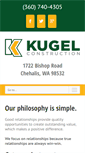 Mobile Screenshot of kugelconstruction.com